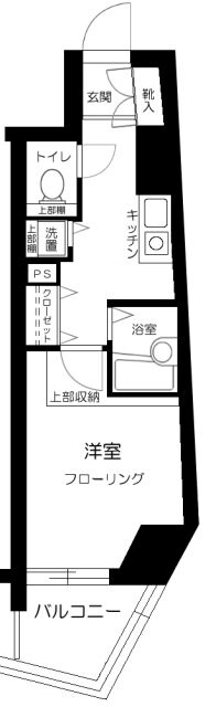 要町駅 徒歩6分 5階の物件間取画像