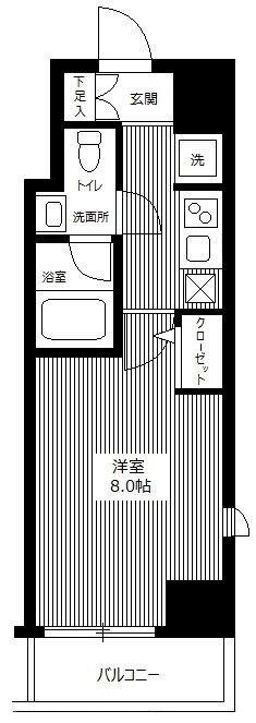 アイル東京深川の物件間取画像