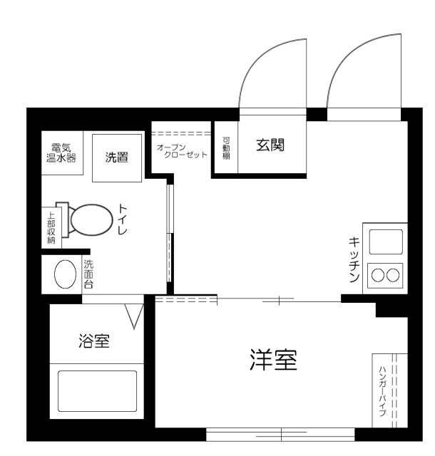 蓮根駅 徒歩7分 1階の物件間取画像