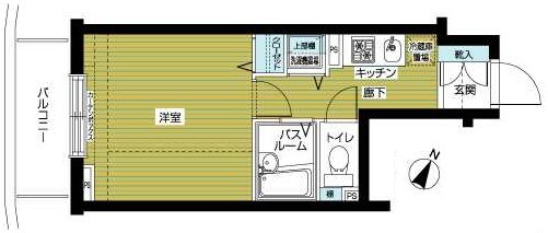 トーシンフェニックス大森町の物件間取画像