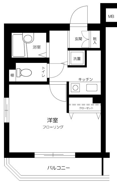 ロアール井荻駅前の物件間取画像