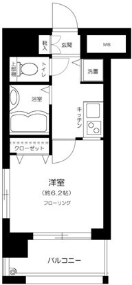 三田駅 徒歩7分 3階の物件間取画像