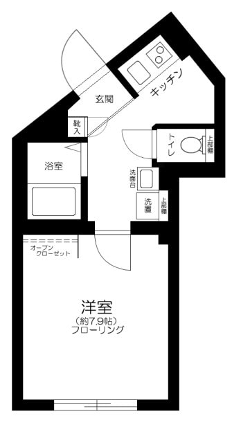 プラクティカル中野坂上の物件間取画像