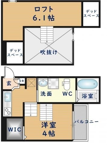 AirCityの物件間取画像