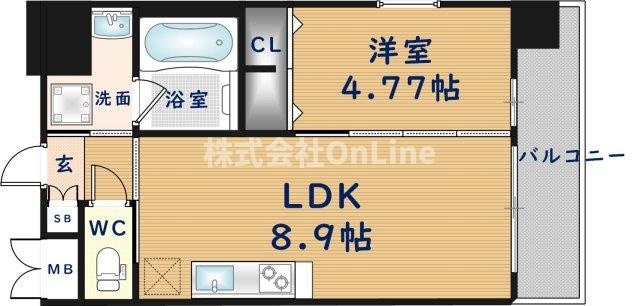 プレジオ布施ASIANの物件間取画像