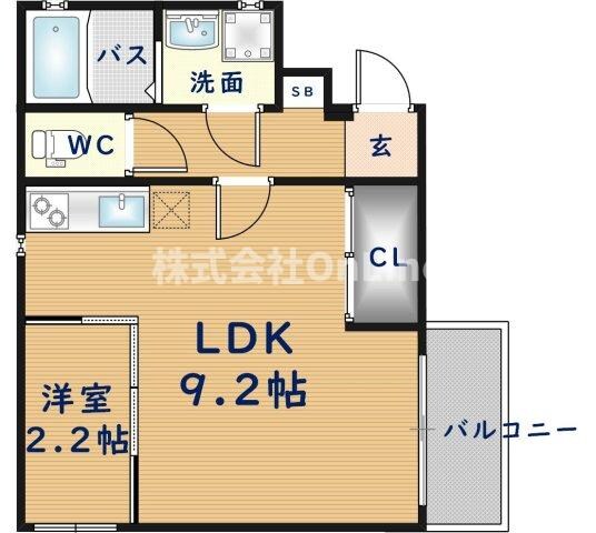 RIFF阪急神崎川の物件間取画像