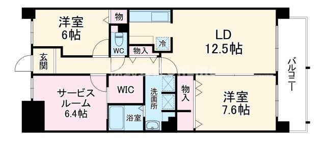 プロスペリテの物件間取画像