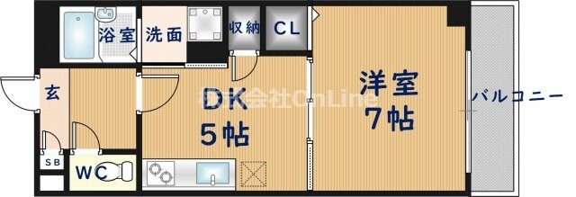 メルシー2000の物件間取画像