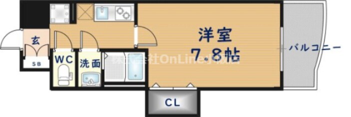 Luxe布施南の物件間取画像