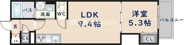 ロータス赤川の物件間取画像