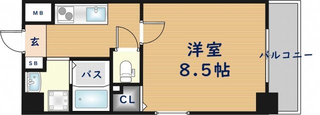 GLS小路東の物件間取画像