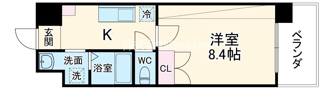 ANIMA-TO南上小阪の物件間取画像