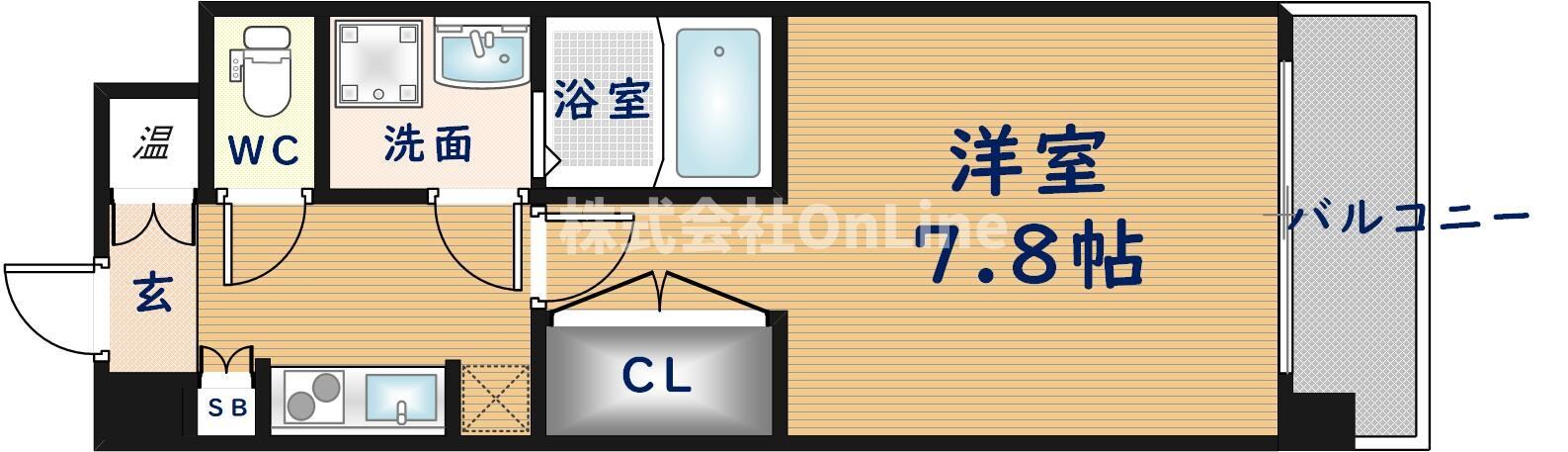 CASSIA高井田NorthCourtの物件間取画像