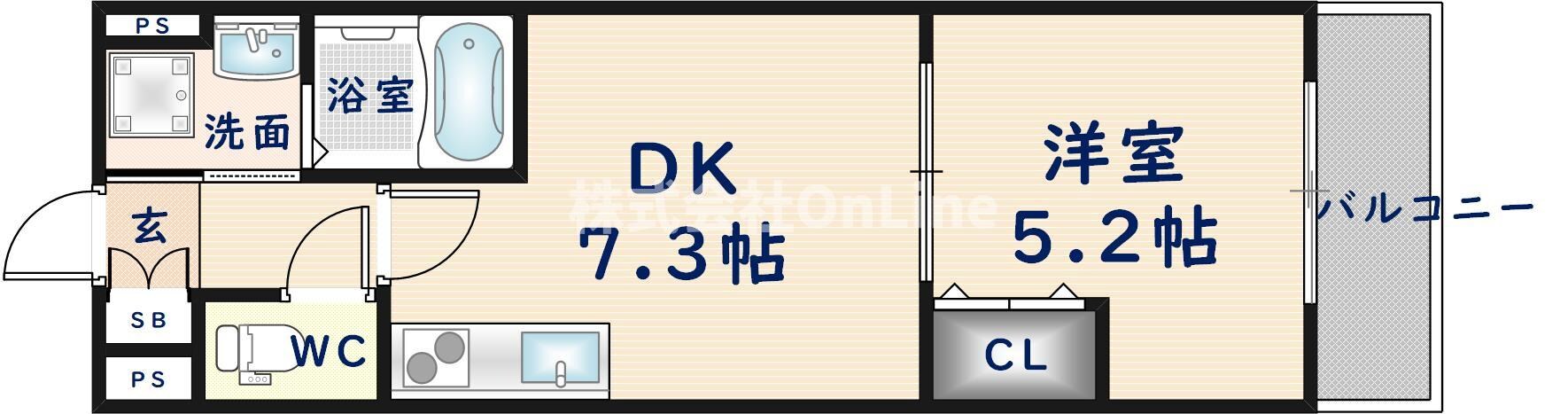 アート北巽の物件間取画像