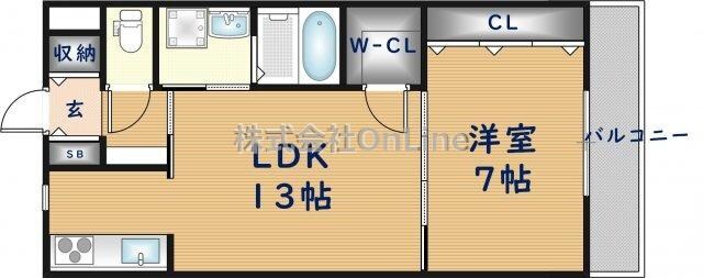 LALLAPALLOOZAの物件間取画像