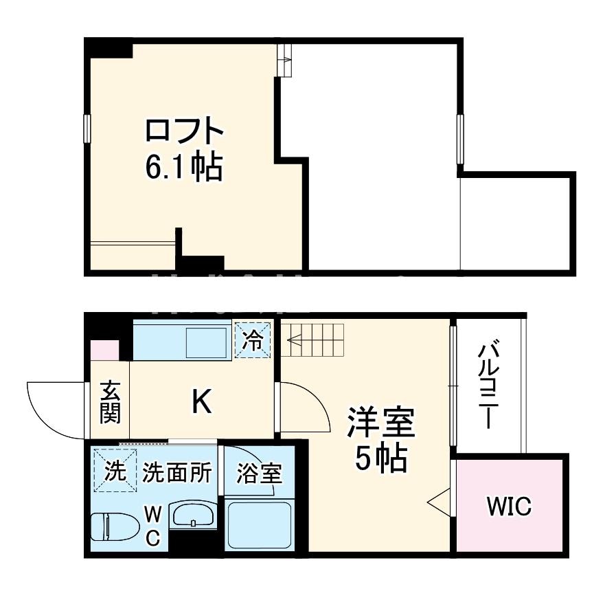 フェリーチェ・長瀬の物件間取画像