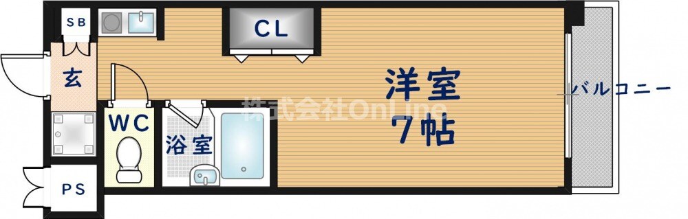 フォレストコート長瀬の物件間取画像