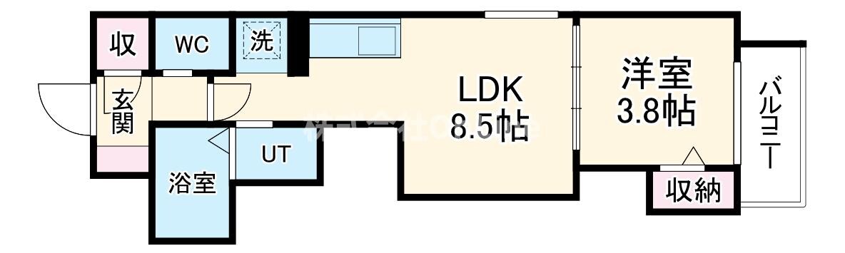 Lunariaの物件間取画像