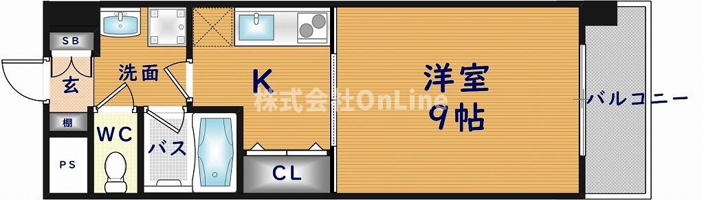 サンオークスマンションの物件間取画像