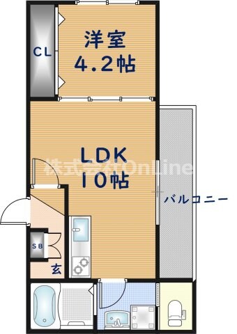 ARCA弥刀駅前の物件間取画像