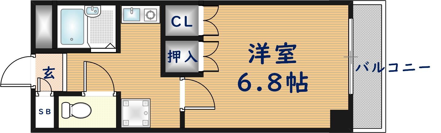 サンモールの物件間取画像