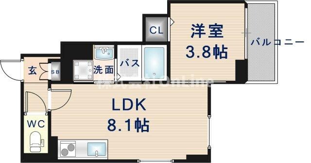 ジャカルタ519の物件間取画像