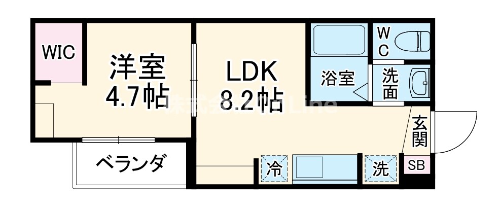 ルミナス下小阪の物件間取画像