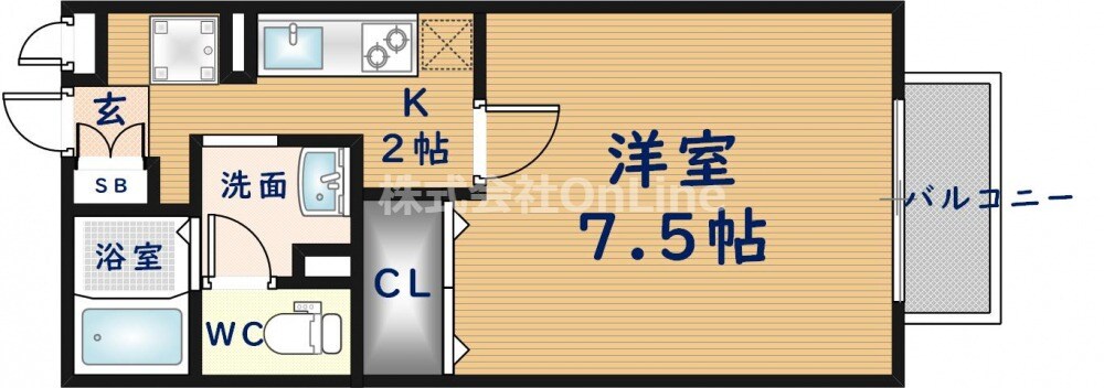 アディック東花園の物件間取画像