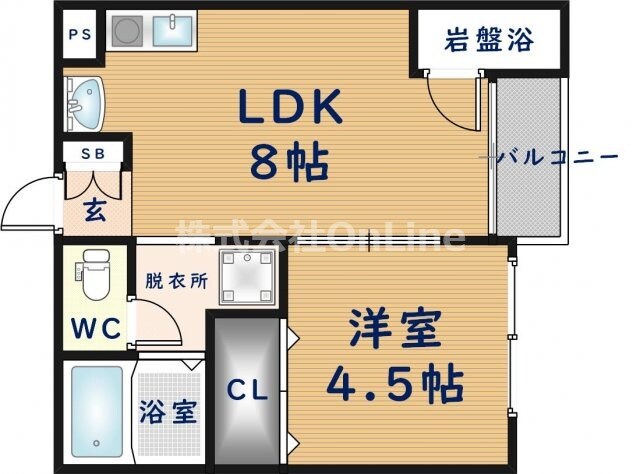 メゾンdeソレイユの物件間取画像