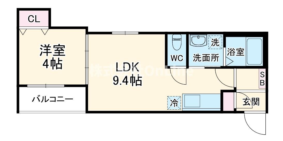 9Roads小路東の物件間取画像