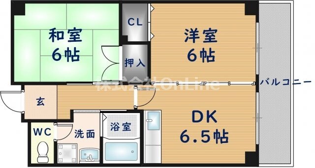 ヴェルドミール　の物件間取画像