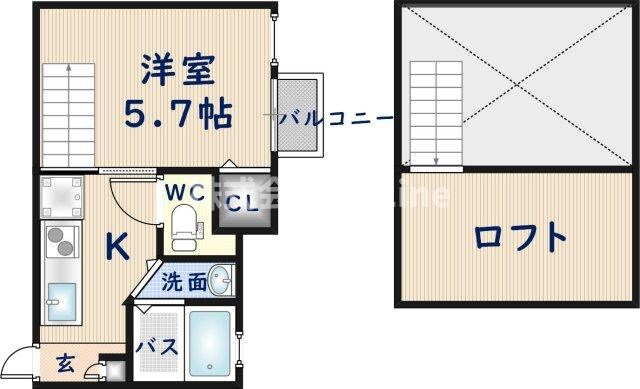 Realize長瀬の物件間取画像