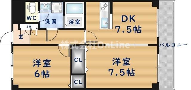 エルヴィラの物件間取画像