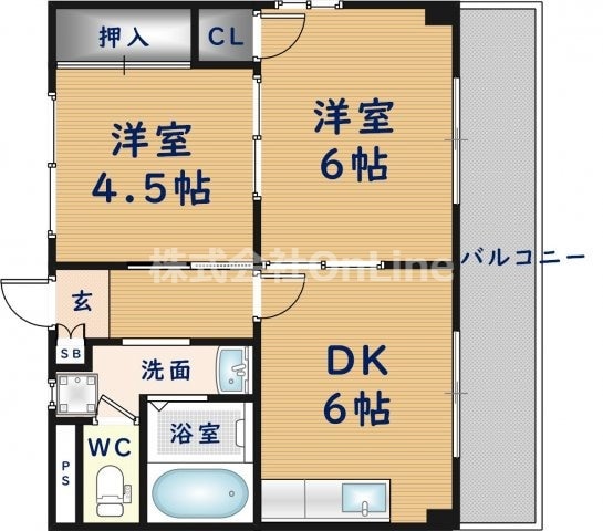 メゾンサワダの物件間取画像