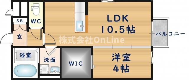 アルシオーネ花園の物件間取画像