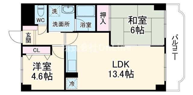 グランシャトレーDAIWAの物件間取画像