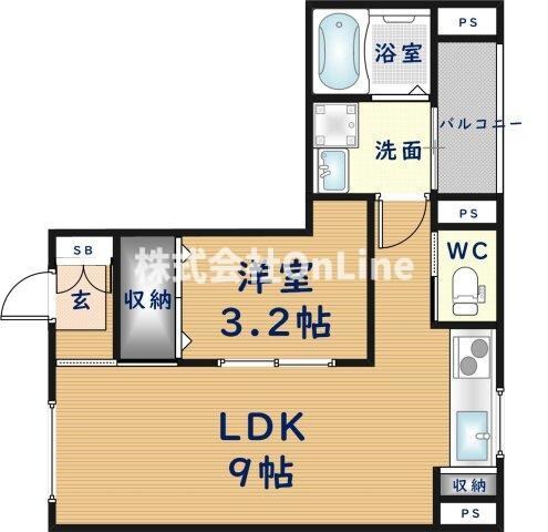 フォレストメゾン南鴻池の物件間取画像