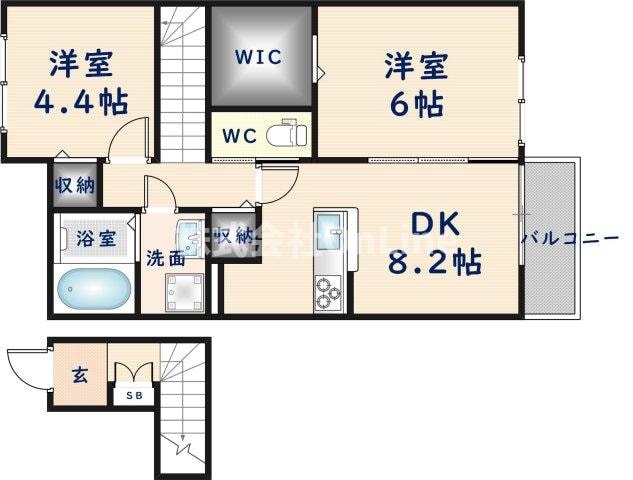 メゾン池島の物件間取画像