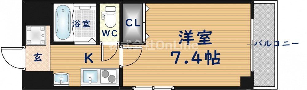 ATORIE Base Aramotoの物件間取画像