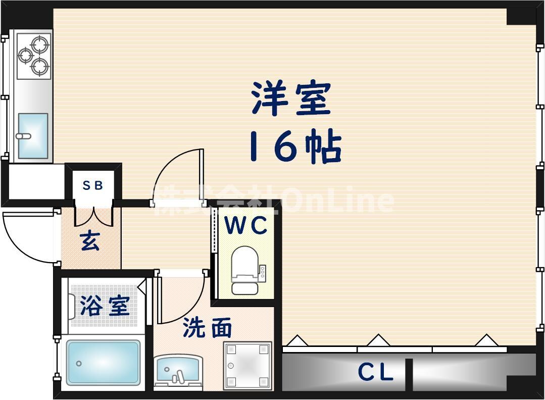 小阪本町第2ビルの物件間取画像