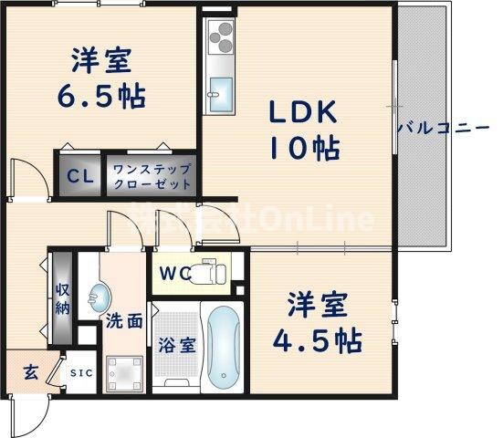 チアフルの物件間取画像