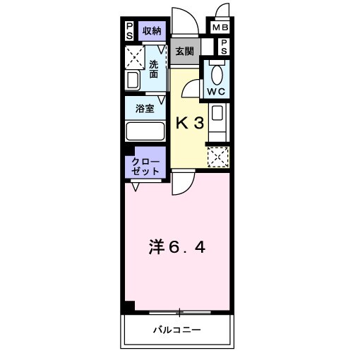 フィオーレ・ガーデンの物件間取画像