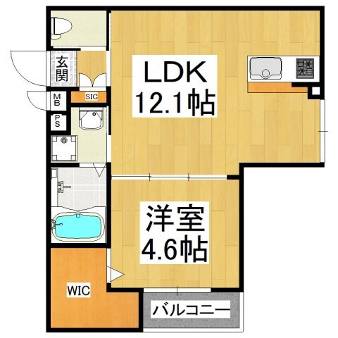 Alivio堺高松の物件間取画像