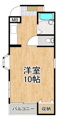 ハイツサンマルクの物件間取画像