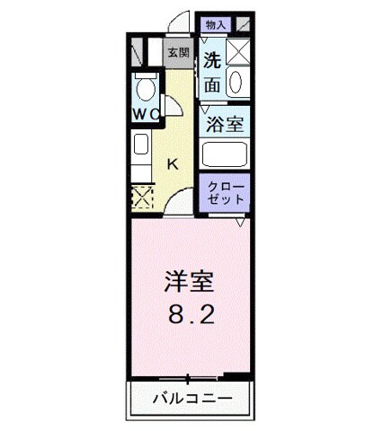コージーコートの物件間取画像
