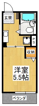 それいゆKの物件間取画像