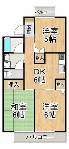 グランディール藤沢台の物件間取画像
