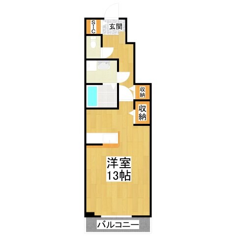 ベルソレアードの物件間取画像