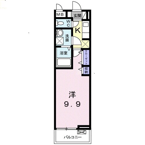 パイン・リバーの物件間取画像