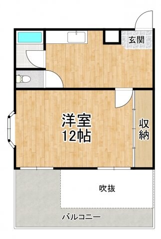 メゾンアルカディア金剛の物件間取画像